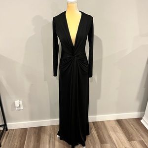 Black Evening Maxi Dress